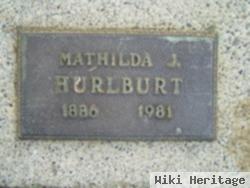 Mathilda J. Hurlburt