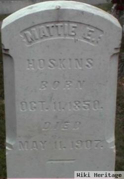 Mattie E. Hoskins