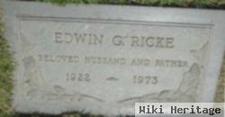 Edwin George Ricke