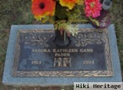 Sandra Kathleen Gann Paden