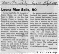 Leona M. Sells