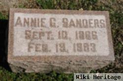 Anna G. "annie" Sanders