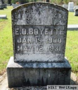 Earl Otis Boyette
