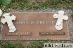 Anna M Greene