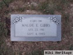 Maude E. Gibbs