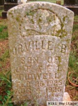 Orville B Tidwell