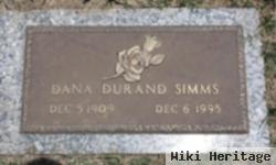 Dana Durand Simms