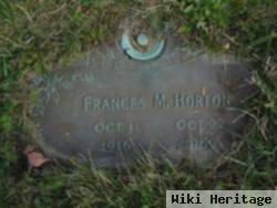 Frances M. Stivers Horton