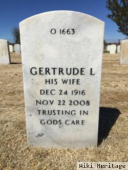 Gertrude L Hunt