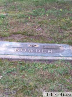 Mildred Budd Bowden