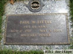 Paul W Little