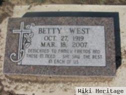 Betty West