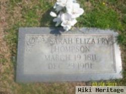 Sarah Elizabeth Fry Thompson