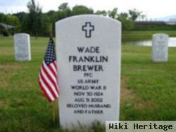 Pvt Wade Franklin Brewer