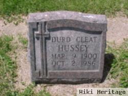 Durd Cleat "clete" Hussey