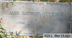 Alta Latimer Hawkins