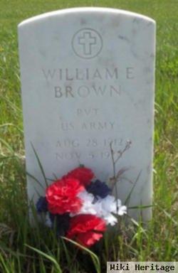 William E Brown