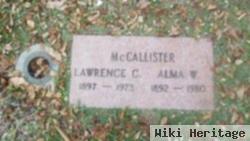 Lawrence C Mccallister