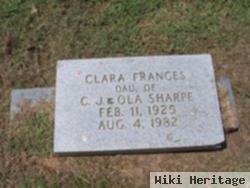 Clara Frances Sharpe