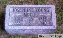 Josephine Elizabeth "josie" Young Mccue