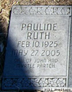 Pauline Ruth Partch Worley