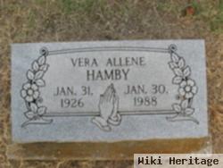 Vera Allene Hamby