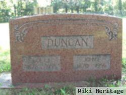 Lue J. Watkins Duncan