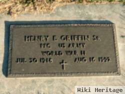 Henry E Griffin, Sr