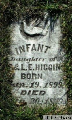 Infant Daughter Higgins