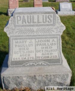 John A Paullus