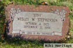 Wesley W. "steve" Stephenson