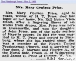 Mary Coulson Price