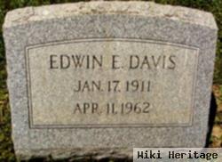 Edwin E Davis