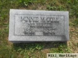 Minnie M. Berger Cole