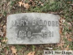 Mary E Dodge