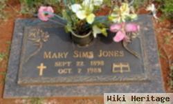 Mary Sims Jones