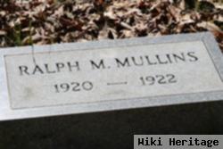 Ralph M Mullins