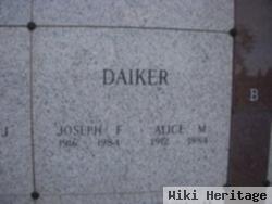 Alice M Daiker