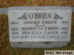 Edward O'brien