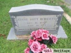 Addie Hitt Roberts