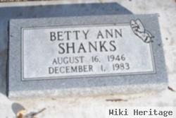 Betty Ann Shanks