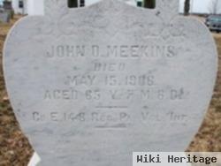 John D Meekins