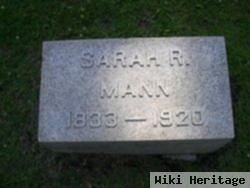 Sarah R Mann