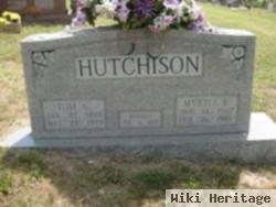 Thomas A "tom" Hutchison