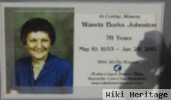 Wanda Burks Johnston