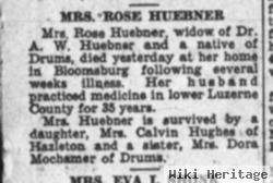 Rose Ann Mochamer Huebner