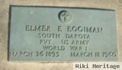 Pvt Elmer E. Eggiman