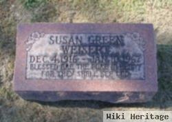 Mrs Susan Mae Green Weisert