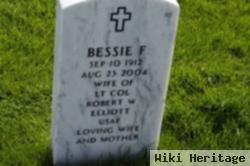 Bessie F Elliott