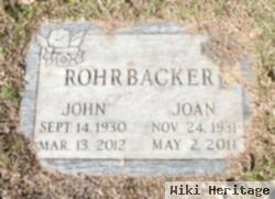 Joan C. Hennessy Rohrbacker